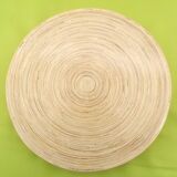Round top made of spirally glued strips