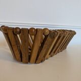 Corbeille bois 60'