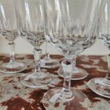 Crystal water glasses