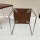 Pair of Brabantia teak nesting tables from the 60s