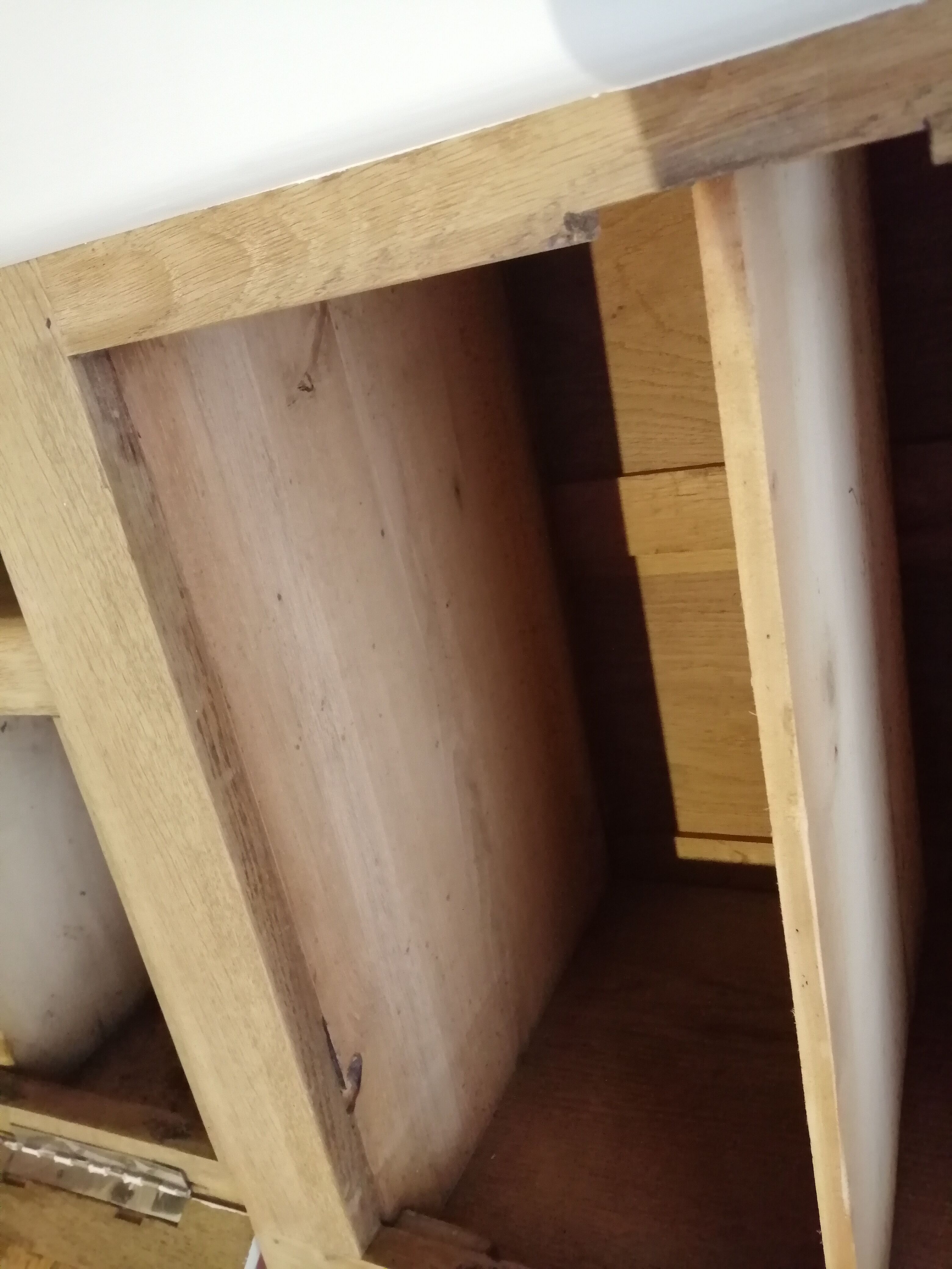 Buffet mado brushed oak and vintage cream