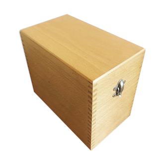 Wooden binder box directory