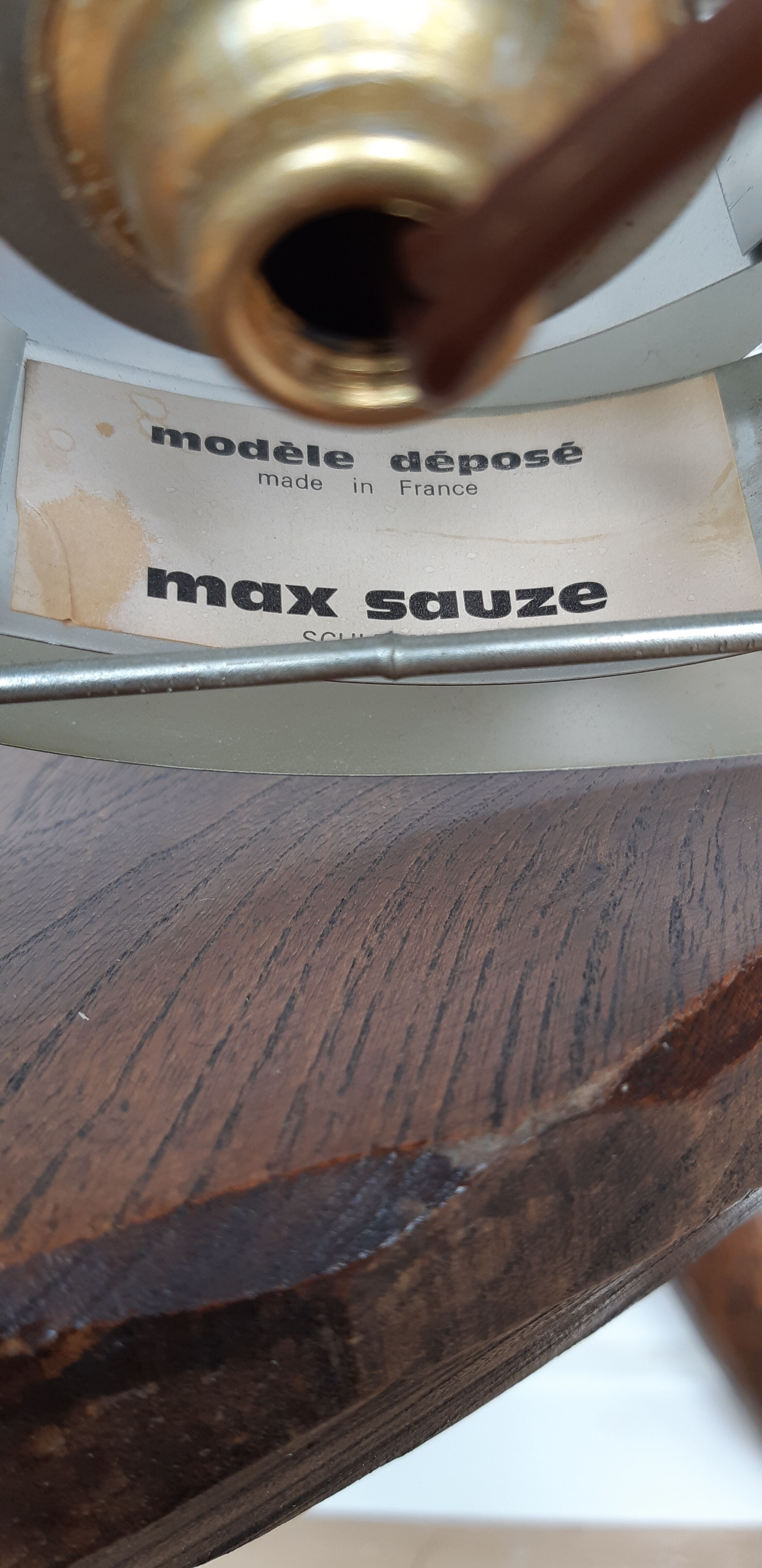 Uranus lamp by Max Sauze