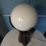 1950s ceramic three-hand lamp