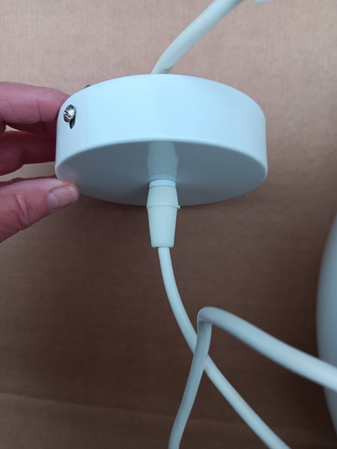 Space Age pendant lamp by Mathias