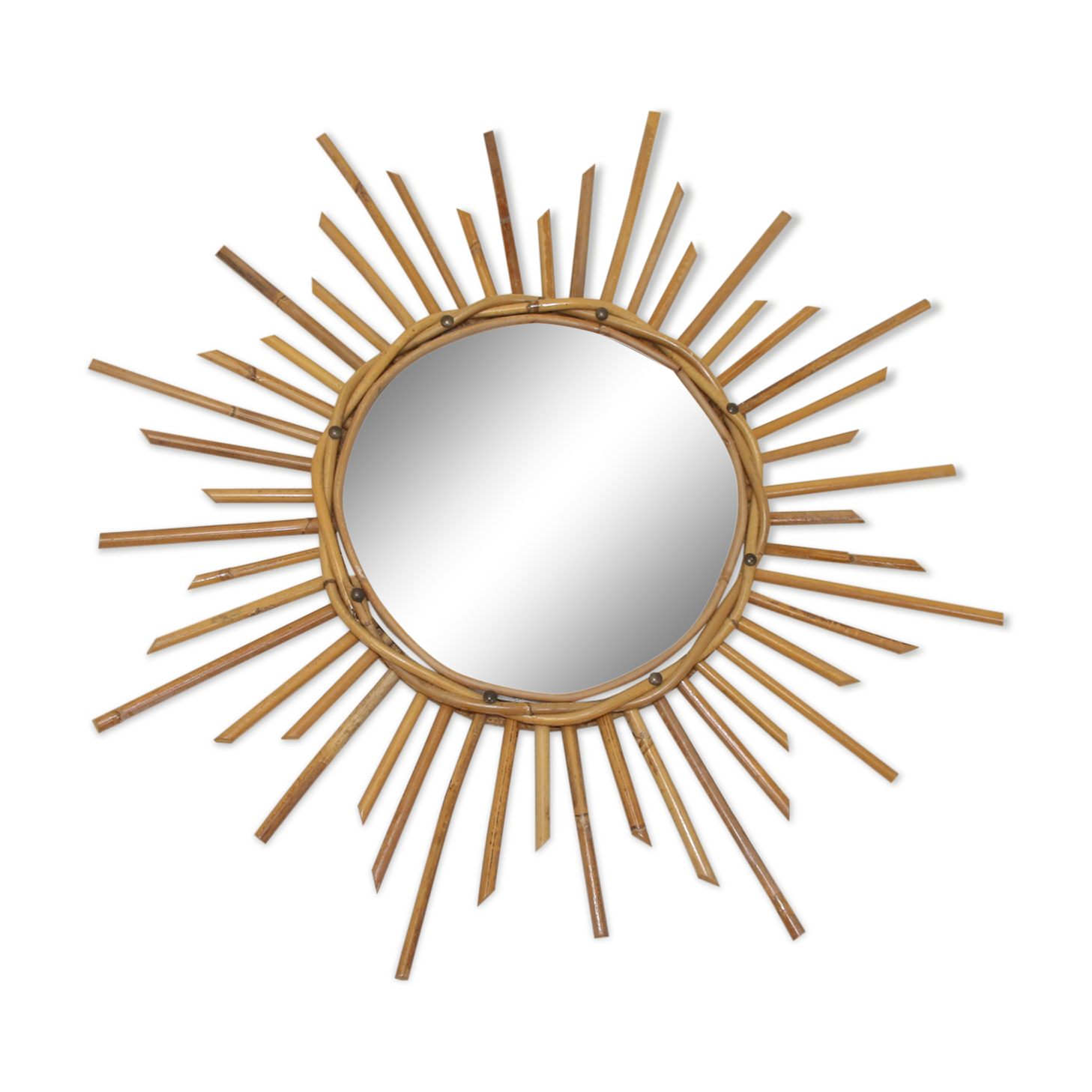 French sunburst mirror 1950