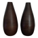 Pair of bamboo vases