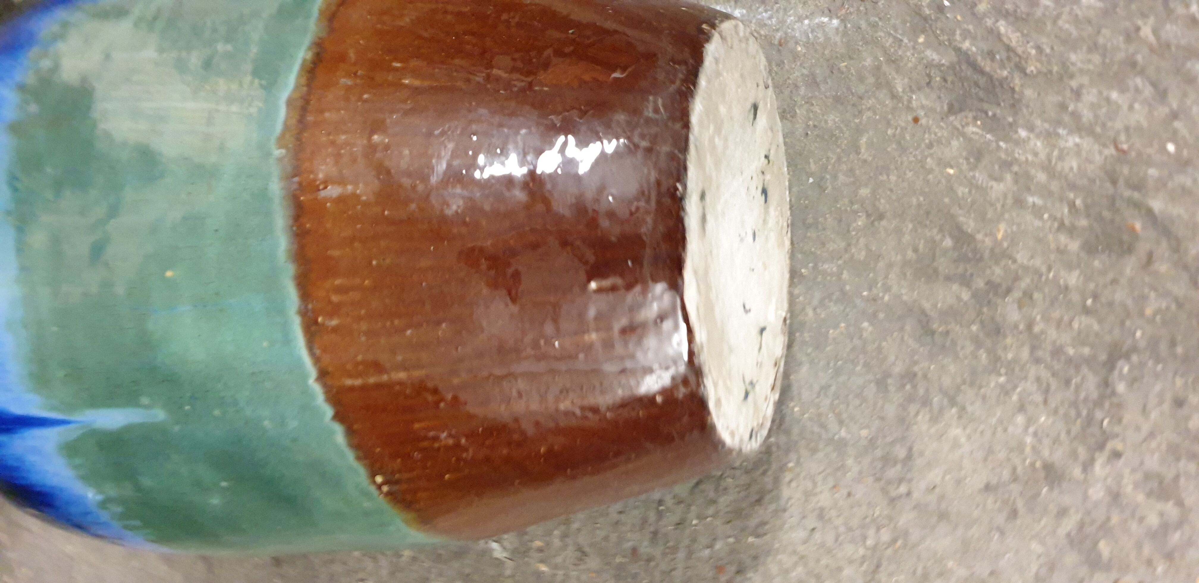 Terracotta garden pottery