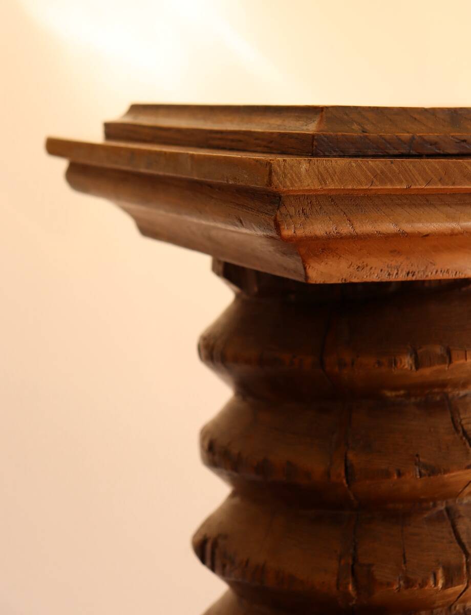 Colonne, vis de pressoir