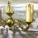 Pair of sconces 2 lights louis XVI style