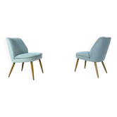 Mid-Century Club Chairs in Mohair by Wilhelm Knoll, 1950s, Set of 2