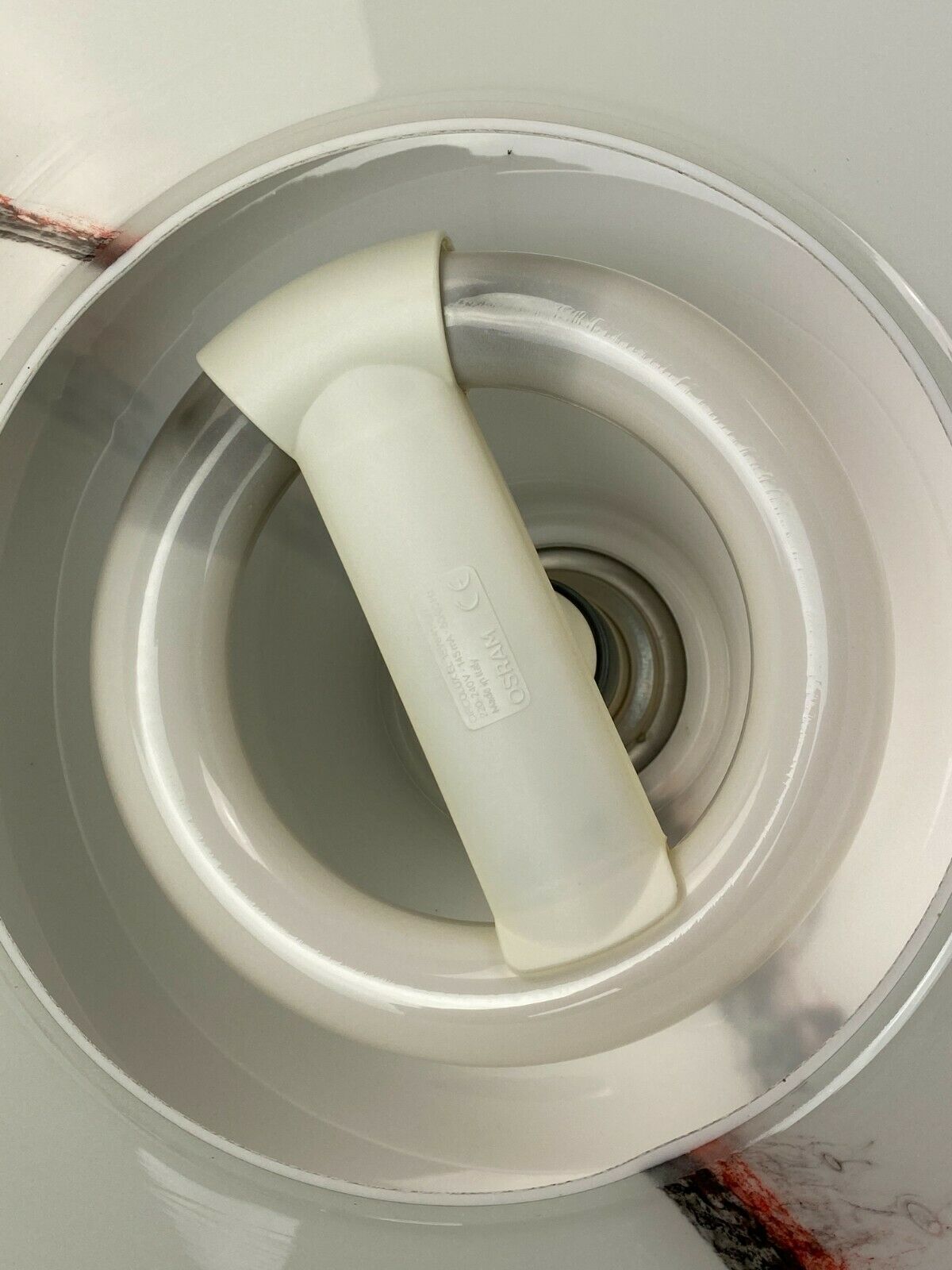 60s 70s Peill & Putzler hanging lamp ceiling lamp glass space design lamp