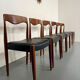 Lot of 6 chairs model 71 Scandinavian design Niels Otto Møller teak an60