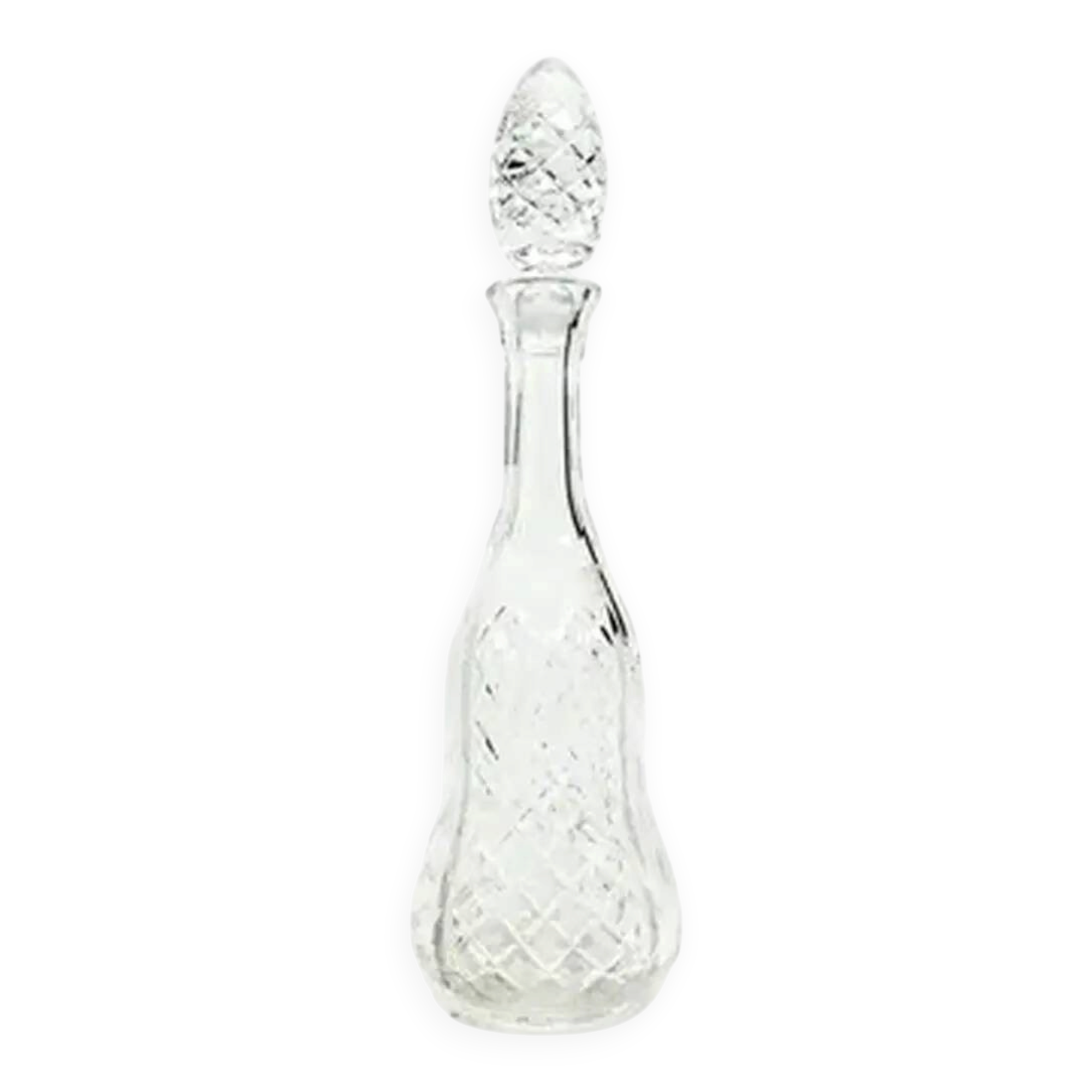 Carafe, Art Deco, crystal, Sweden, 1950s