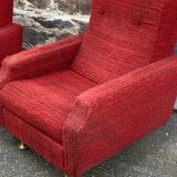 pair of vintage 60s armchairs