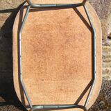 Oval formica coffee table, 70s