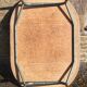 Oval formica coffee table, 70s