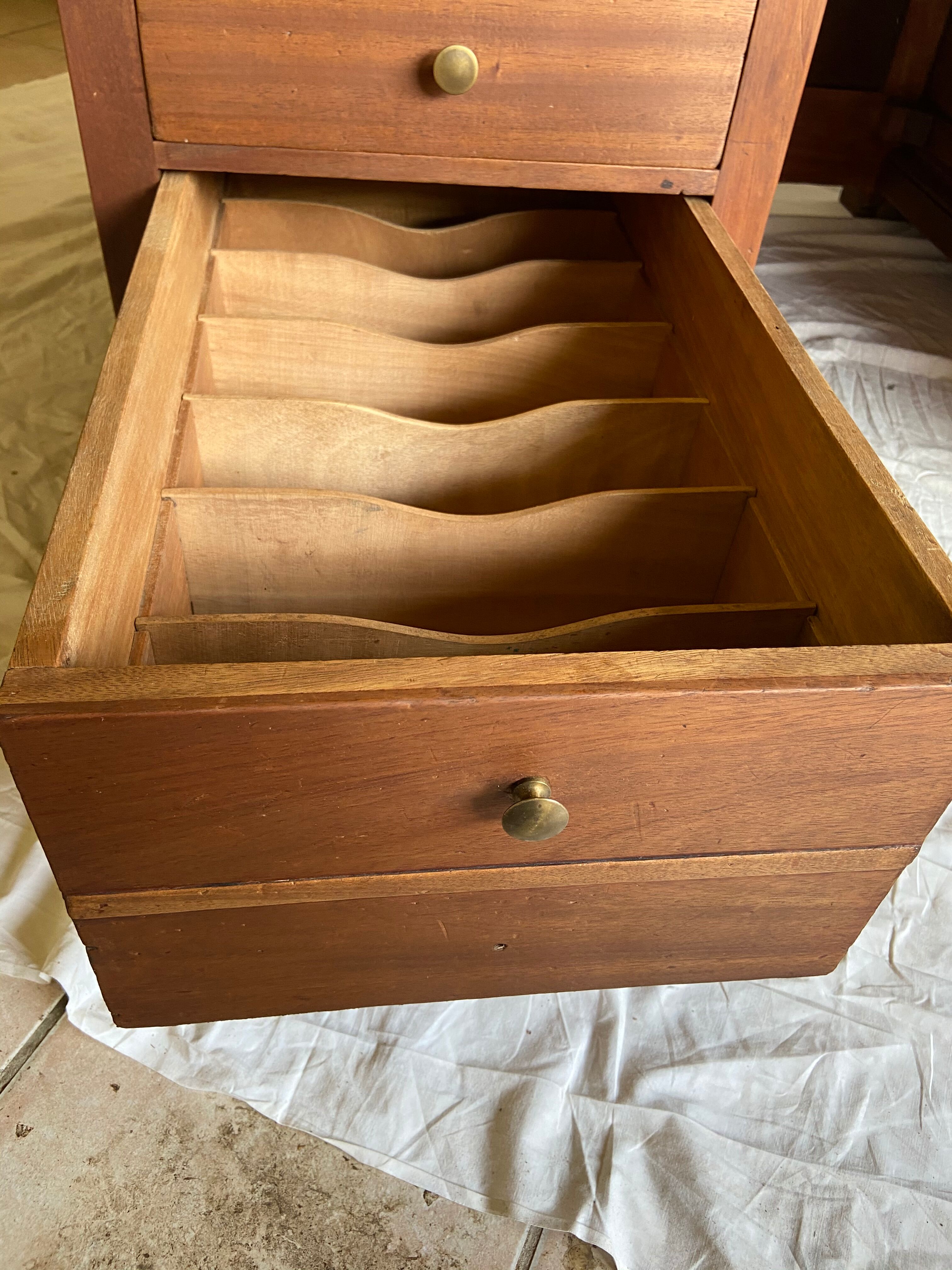 Desk box mahogany empire 1930