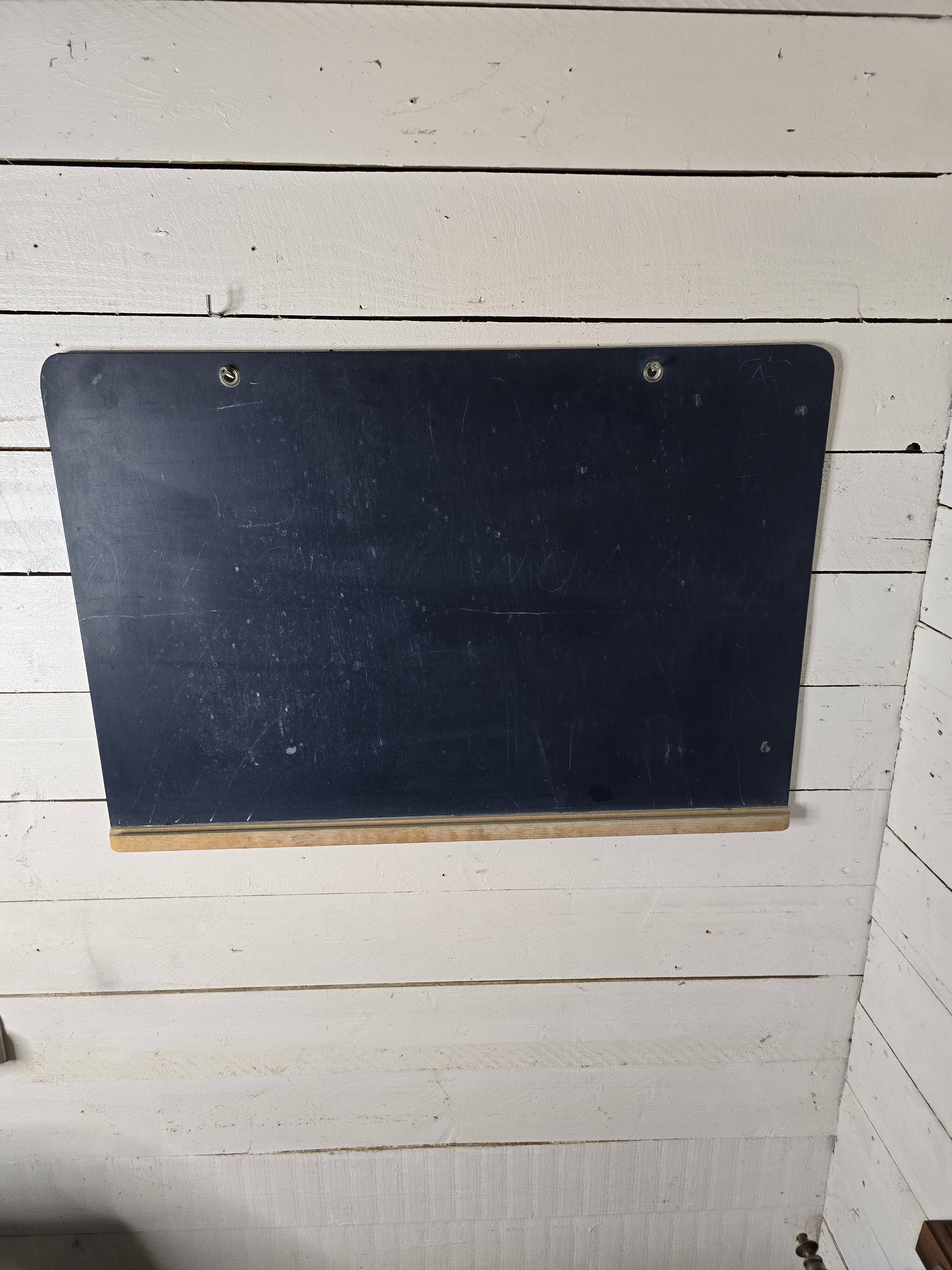 School board with chalk holder