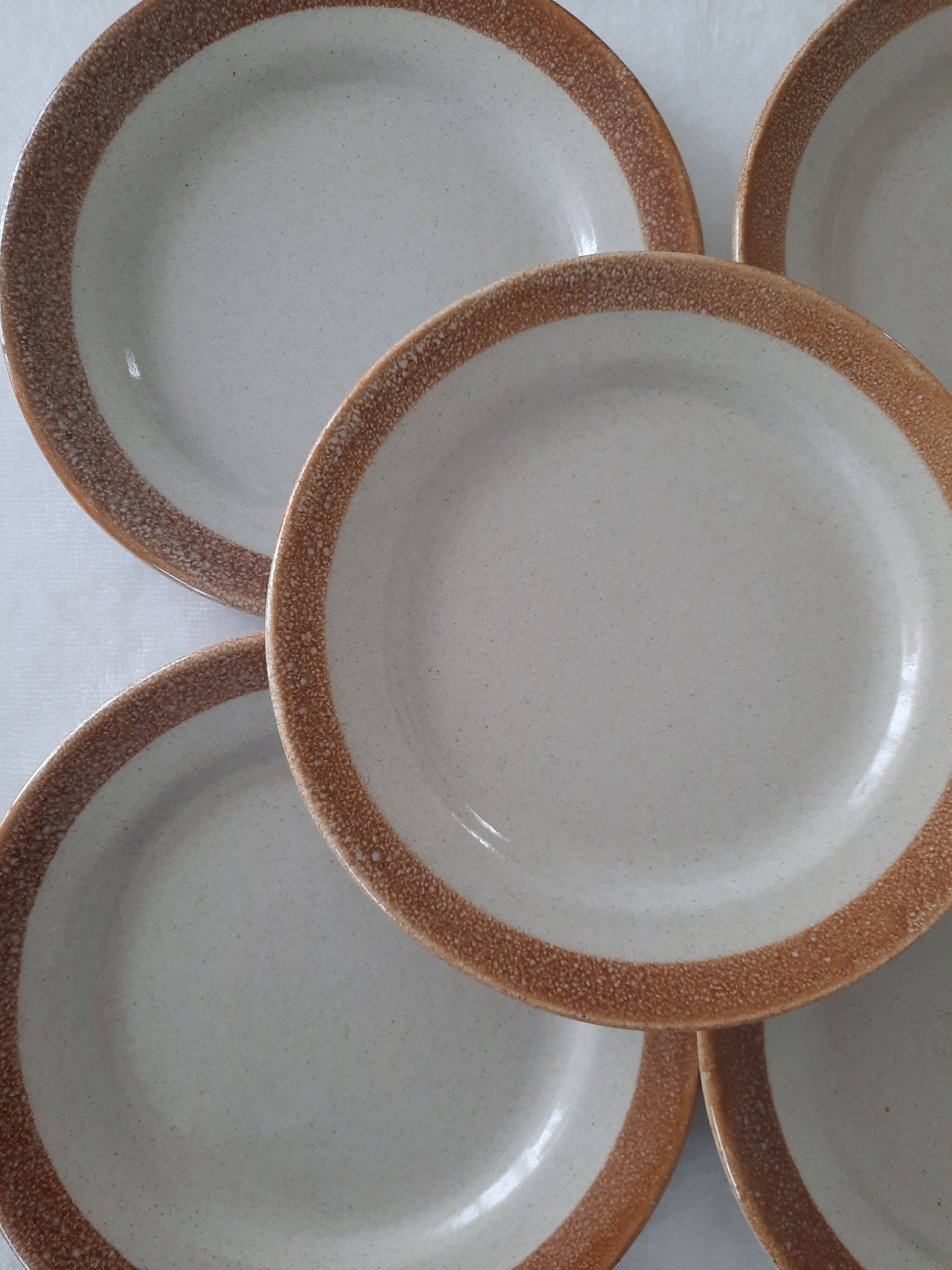 Lot of 8 st Clement sandstone plates