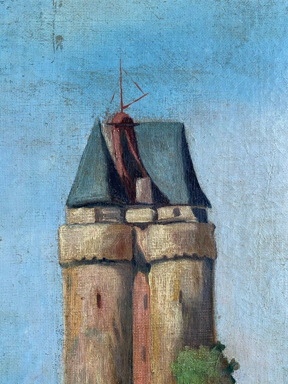 Old painting, Marine , signed 50/60s