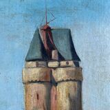 Tableau ancien Marine signée années 50/60