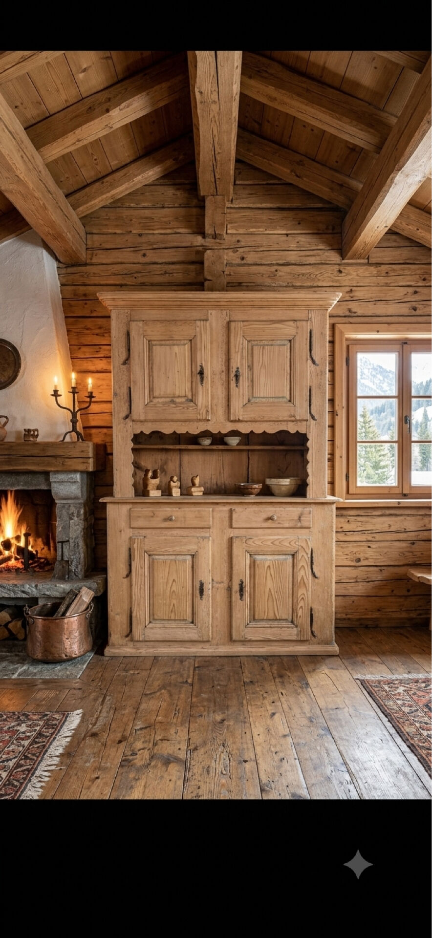 Larch buffet 19th century