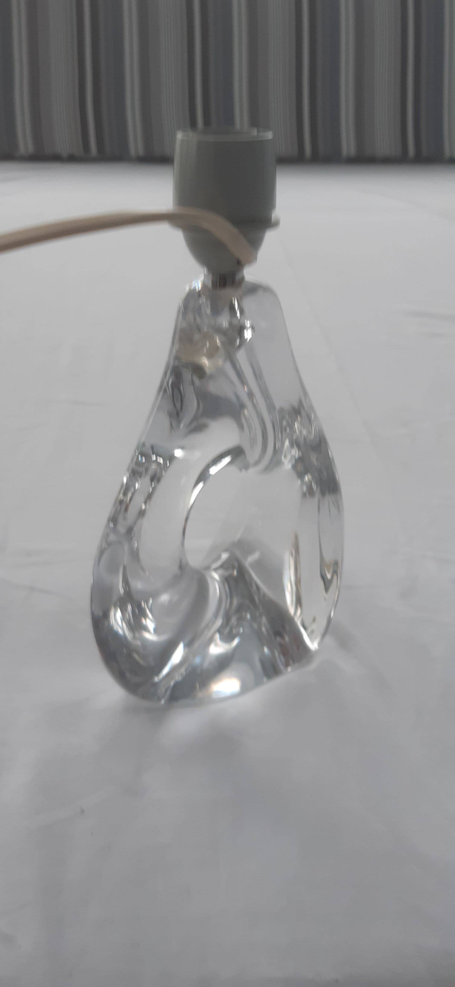 Daum France lamp base 50s/60s