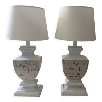 Pair of lamps