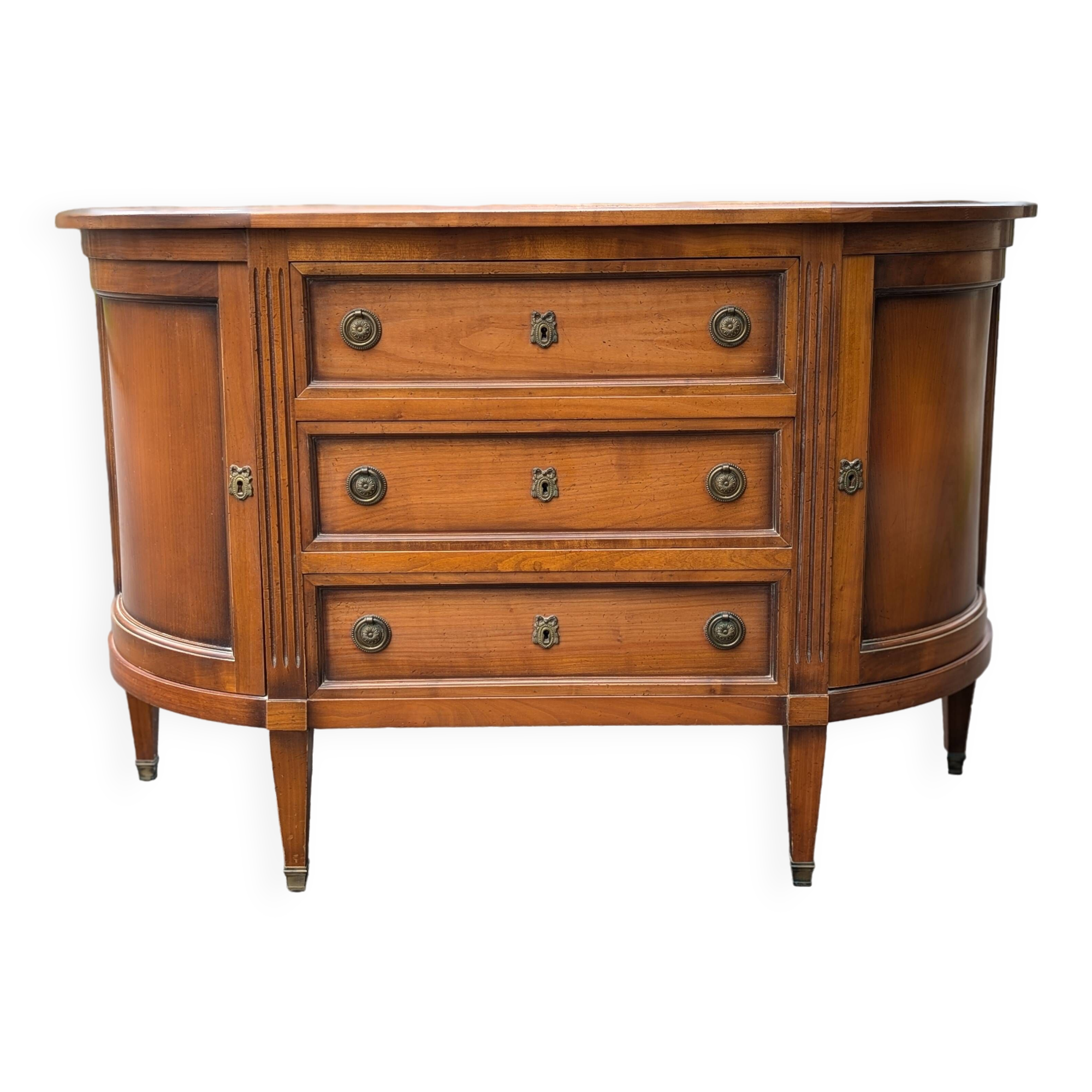 Directory half moon sideboard