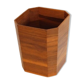 Danish teak wastepaper basket 1960