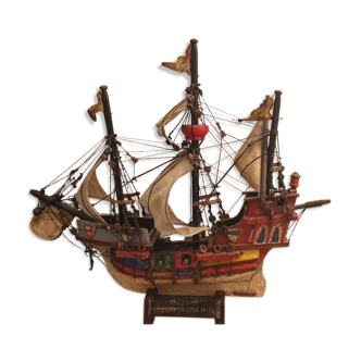 Model of collection boat santa maria de c.colomb