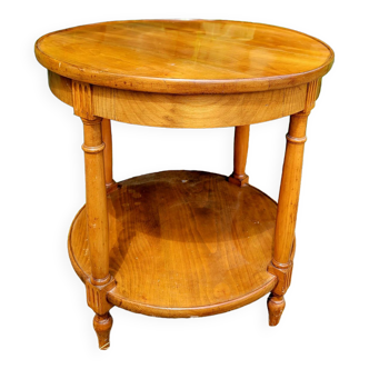 Petite table ronde en bois