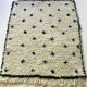 Small Beni Ouarain rug with polka dots