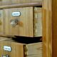 Oak And Pine Pharmacy Cabinet, anno 1889