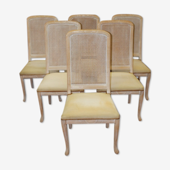 Suite of six chairs design 1980