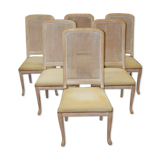 Suite of six chairs design 1980