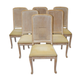 Suite of six chairs design 1980