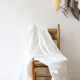 Set of 4 white cotton gas towels