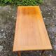 Table basse 2 tiroirs en merisier massif