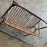 Bamboo magazine holder