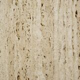 60s coffee table in teak and travertine