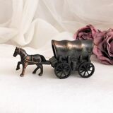 Metal pencil sharpener vintage horse and carriage collection