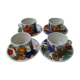 Set of 4 tea cups Acapulco Villeroy & Boch