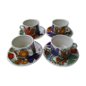 Set of 4 tea cups Acapulco Villeroy & Boch