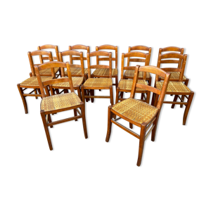 12 chaises brasserie