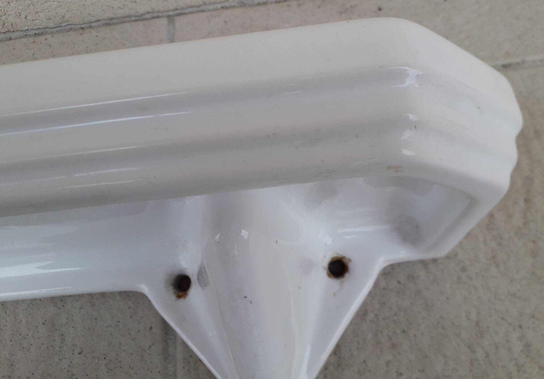 Art Deco bathroom shelf