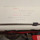 Oxford S portable typewriter