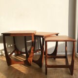 Teak trundle tables - Astro model - Design Victor Wilkins for G Plan - 1960