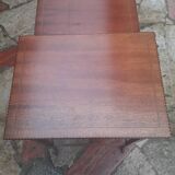 Mahogany nesting tables